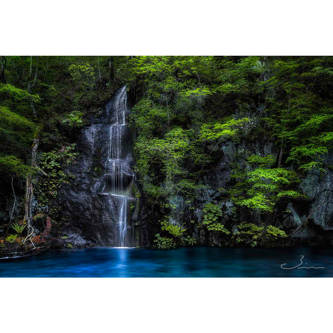 滝 - / Nature Landscape - Waterfall - – Jiro Yabuzaki Official Online Shop