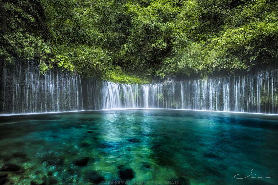 滝 - / Nature Landscape - Waterfall - – Jiro Yabuzaki